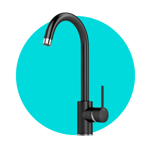 Image of a mixer tap